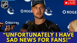 Nhl Bombshell Sad News About Elias Pettersson Canucks Fans Werent Expecting This Trade