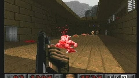 Doom (Playstation) - Map 04 (Command Control)
