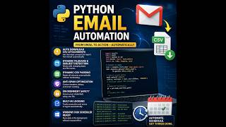 Python Email Automation — Gmail CSV Report Automation: Live Demo