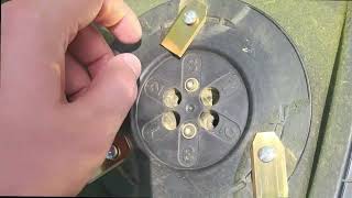 Headley Tools Replacement Robotic Mower Blades Installation On Gardena Robot Mower