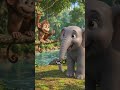 #djungelpuls jungle cartoon khargosh cartoon hathi cartoon chhote bacchon ka cart🙂🎉📈