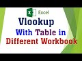 VLOOKUP Between Table and Workbook in Excel Tamil | Create Relationship Between Excel Files Easily