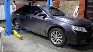 Toyota Camry XV50 Тойота Камри 2013 года, 2 5 Замена масла в автомате АКПП Toyota Camry XV50 Тойота Камри 2013 года, 2 5 Замена масла в автомате АКПП