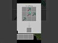 Minecraft me Craft a diamond pickaxe copper spear #minecraft #mcpe #shorts