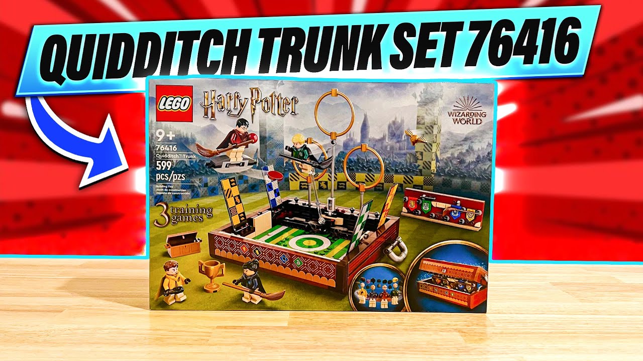 LEGO Harry Potter Quidditch Trunk (76416) YouTube
