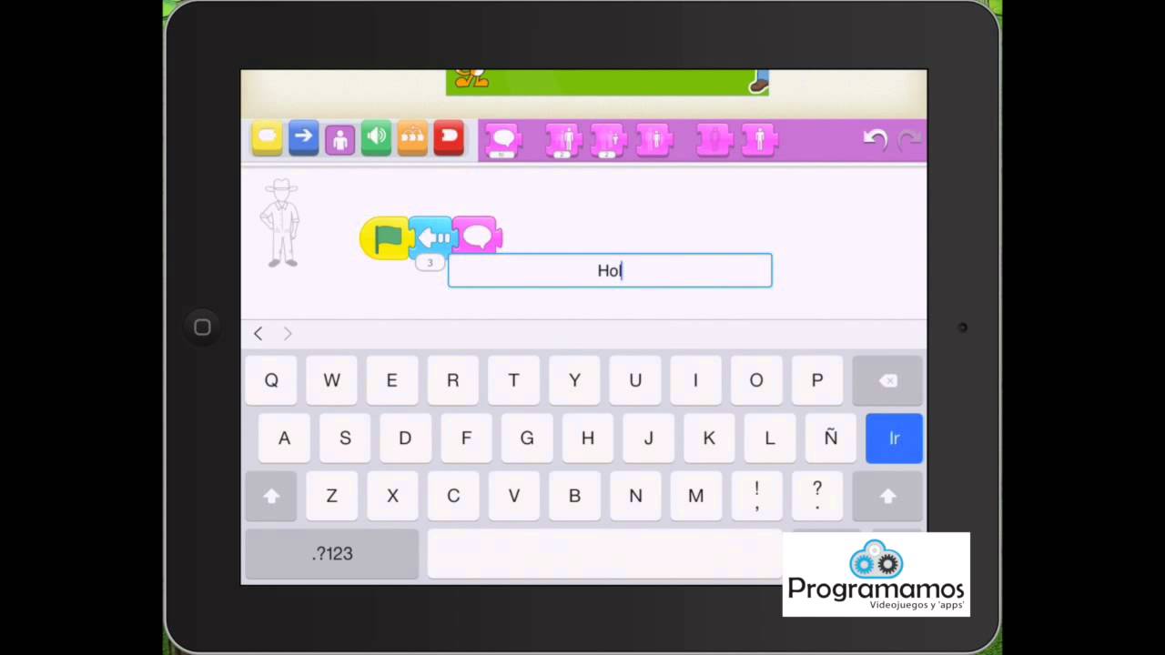 Probamos la nueva app ScratchJr para Ipad - YouTube