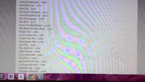 Cpps me codes for head items