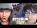 SINATRAA GETS HAMMY WITH HAMY IN RADIANT...