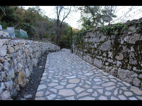 გელათის მონასტერთან მისასვლელი ძველი გზის რეაბილიტაცია მიმდინარეობს