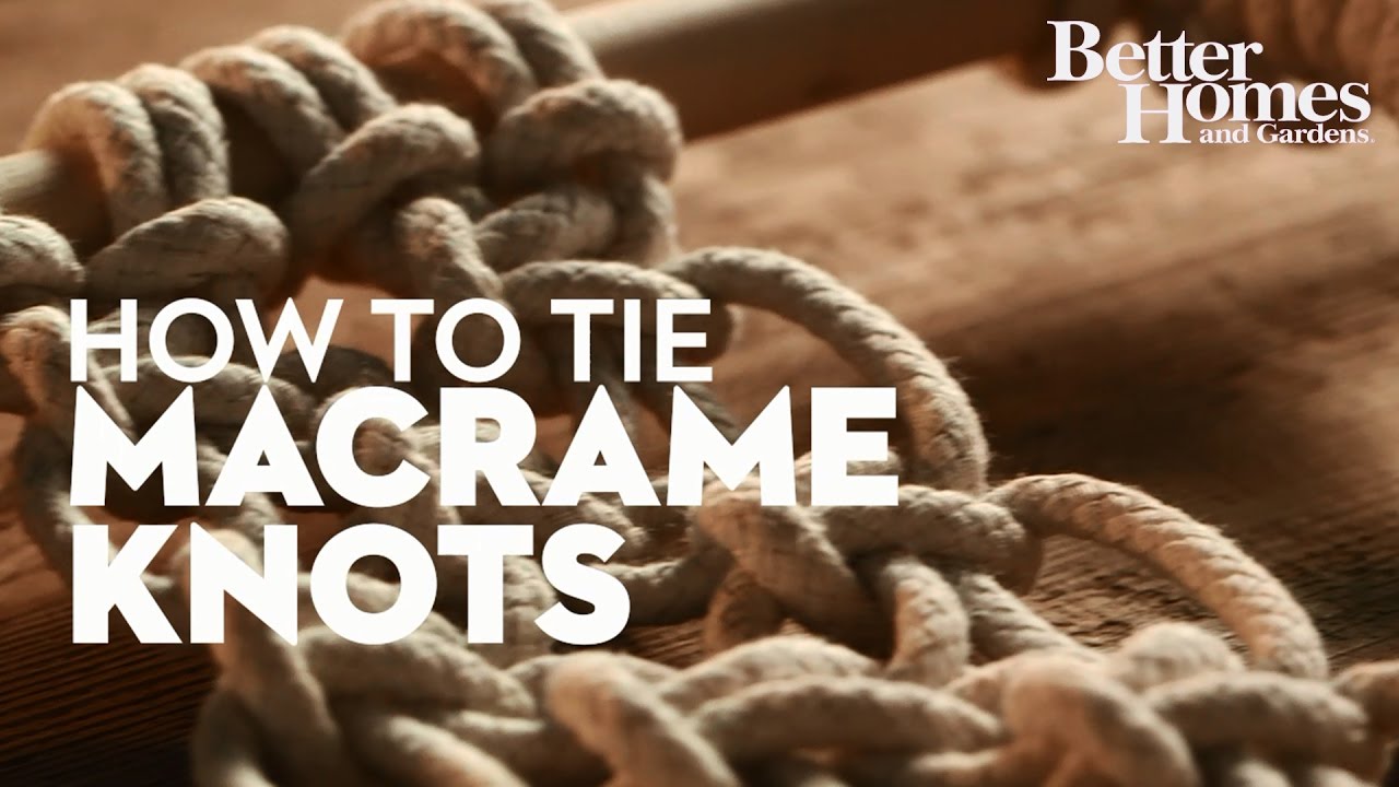 Macrame Knots YouTube