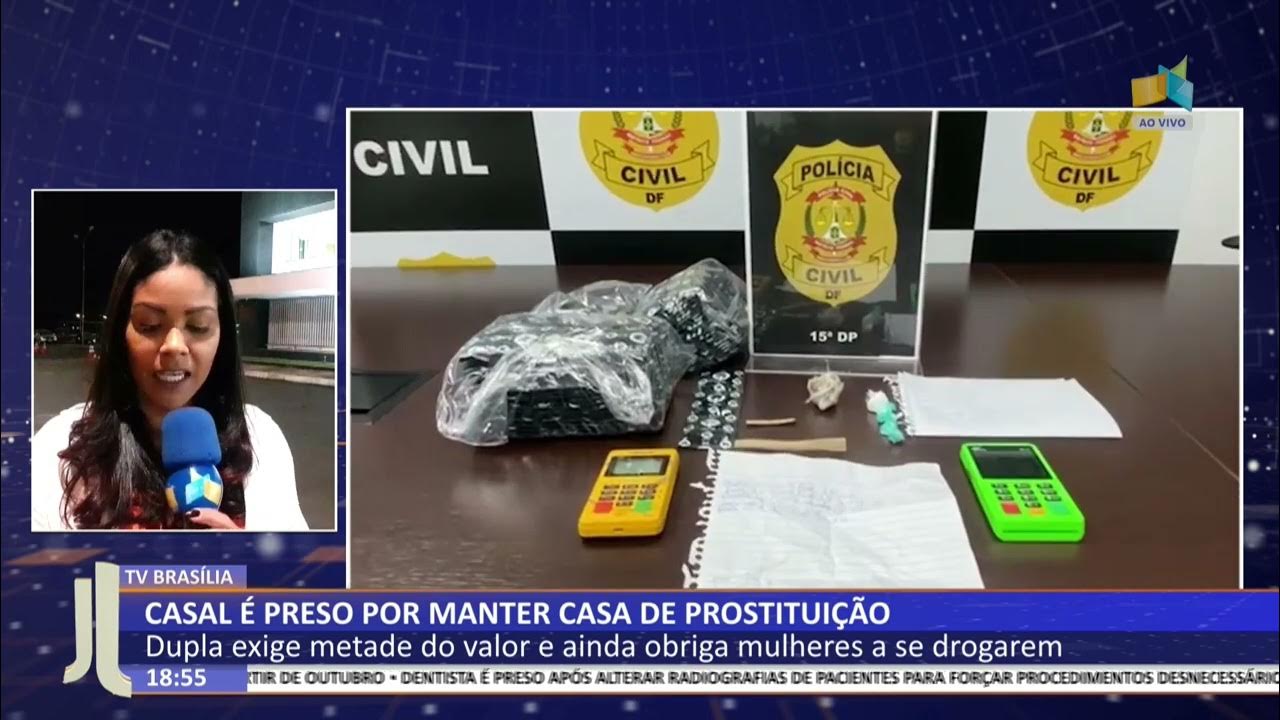 Casal é preso por manter casa de prostituição - 