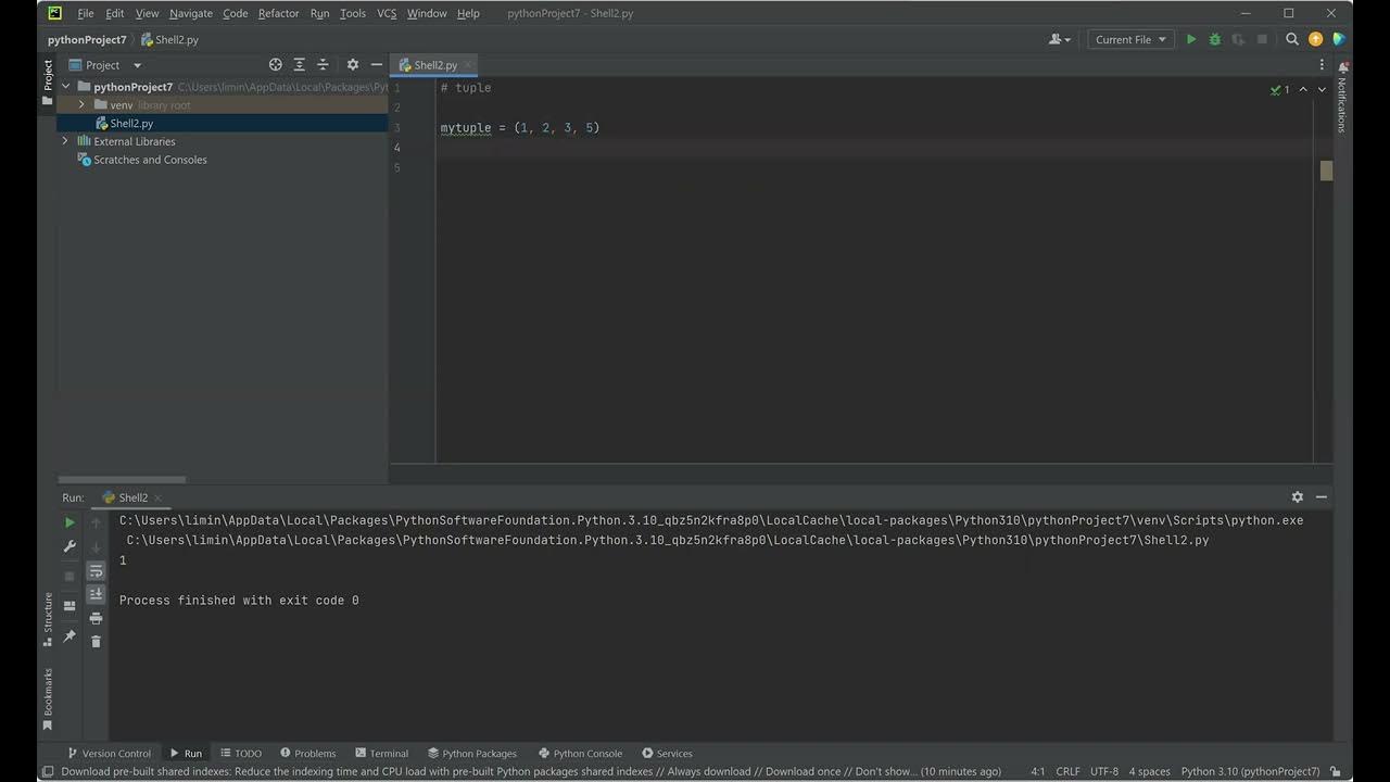 8 - Tuples in Python - YouTube
