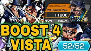 BOOST 4 VISTA IS BROKEN IN SKILLED HANDS! 😤 | ONE PIECE BOUNTY RUSH OPBR SS LEAGUE BATTLE