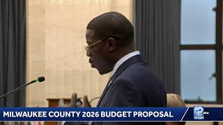 Crowley presents 2026 Milwaukee Co. budget proposal