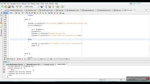 Mutual Exclusion Program In Java.(Code Available)