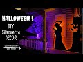 Easy DIY Halloween Silhouette Decor