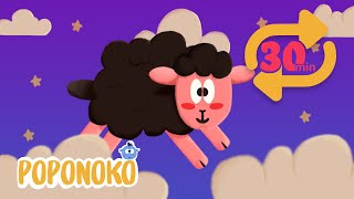 Baa Baa Black Sheep Extended Loop 30min | Bedtime Lullaby Sleep Baby Nursery Kids Songs by Poponoko