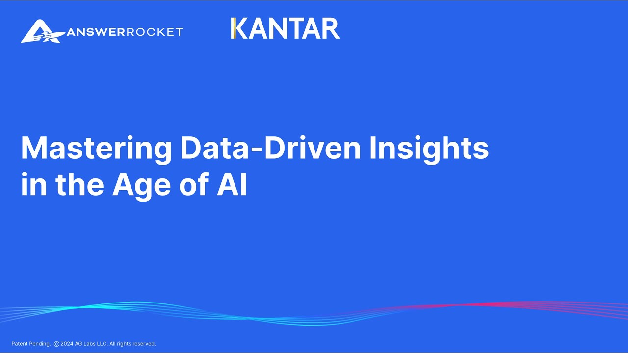 Mastering Data-Driven Insights in the Age of AI - YouTube