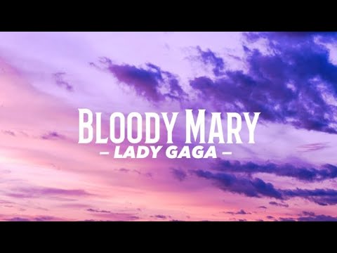 🌙 #bloodymary #ladygaga #wednesday #lyricsvideo #songlyrics #foryou #, songs with lyrics