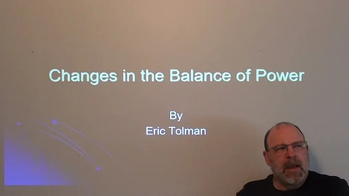 Changes in the Balance of Power - Lecture by Eric ...