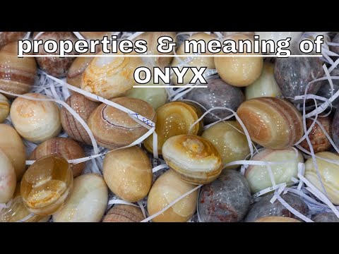 Video: Onyxsteen: Magische En Helende Eigenschappen
