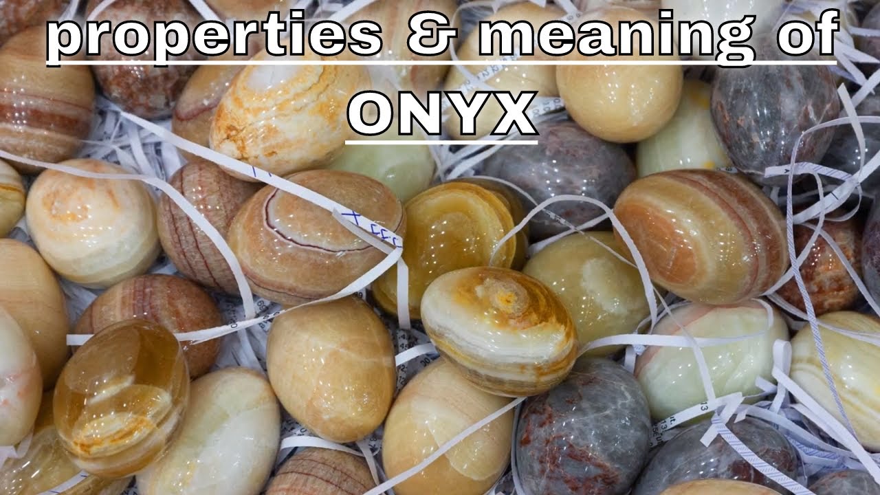 Onyx Meaning Benefits And Spiritual Properties Youtube