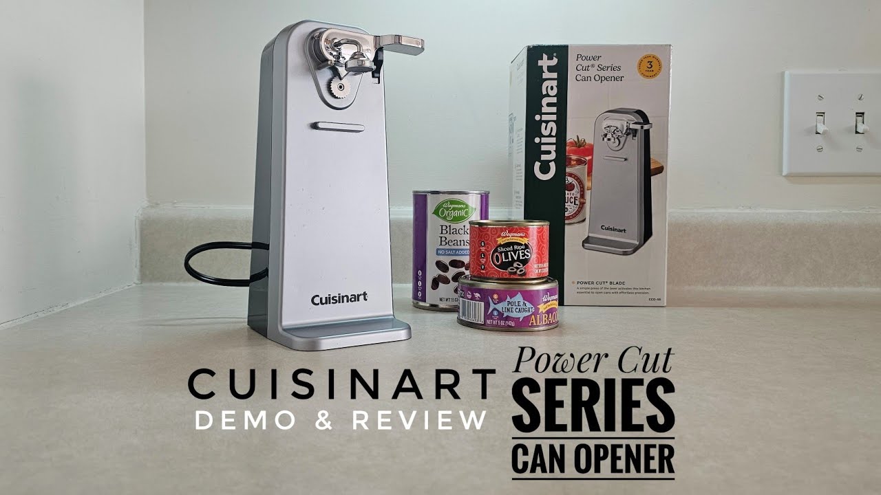 This Can Opener Changed My Kitchen Life - Cuisinart ... - YouTube