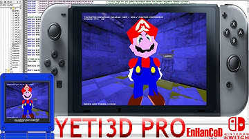 3D PLATFORMER ENGINE (GBA / SWITCH) (HOMEBREW) Yeti3D Pro EnHanCeD (C++11 Programming Language)