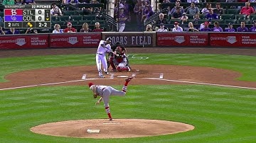 STL@COL: Dahl singles to left to score Blackmon