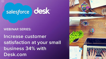 Increase customer satisfaction at your small business 34% with Desk.com