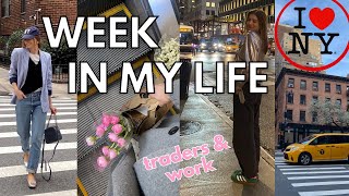 WEEK IN MY LIFE AS A FASHION DESIGNER IN NYC & gathering life/hanging out vlog