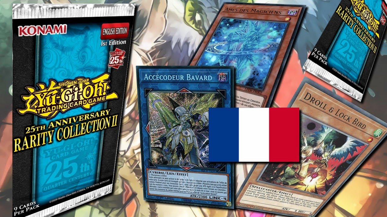 NEWS YUGIOH! 25TH ANNIVERSARY RARITY COLLECTION 2 RARETÉS 25E