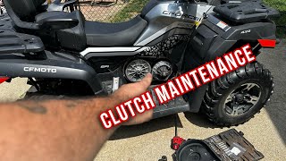 CFMOTO Clutch Maintenance and RNG clutch kit install