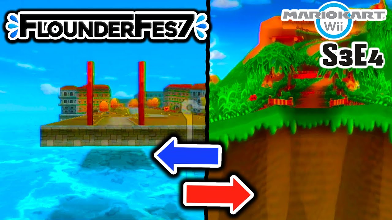 Мы сделали всё НЕВИДИМЫМ в Mario Kart Wii