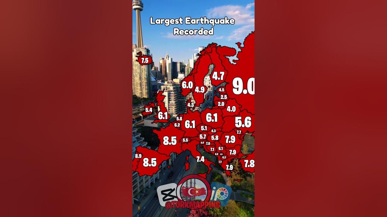 Largest earthquake this month