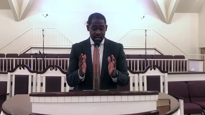 Rev. Mitchell Samuels preaches a sermon from Luke ...