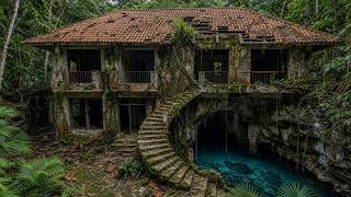 Abandoned Jungle Villa Restored Into a Luxury Home Above a Hidden Blue Cave