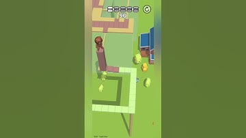Stacky Dash - Gameplay Walkthrough Level 206  #walkthrough #stackydash #shorts