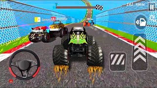 Impossible Car stunt - Monster Truck Mega Ramp Extreme Racing - Gadi game #78 - Android Gameplay