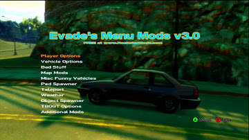 GTA 4 - Evades 3.0 Mod Menu - (Xbox 360 Script Mods)