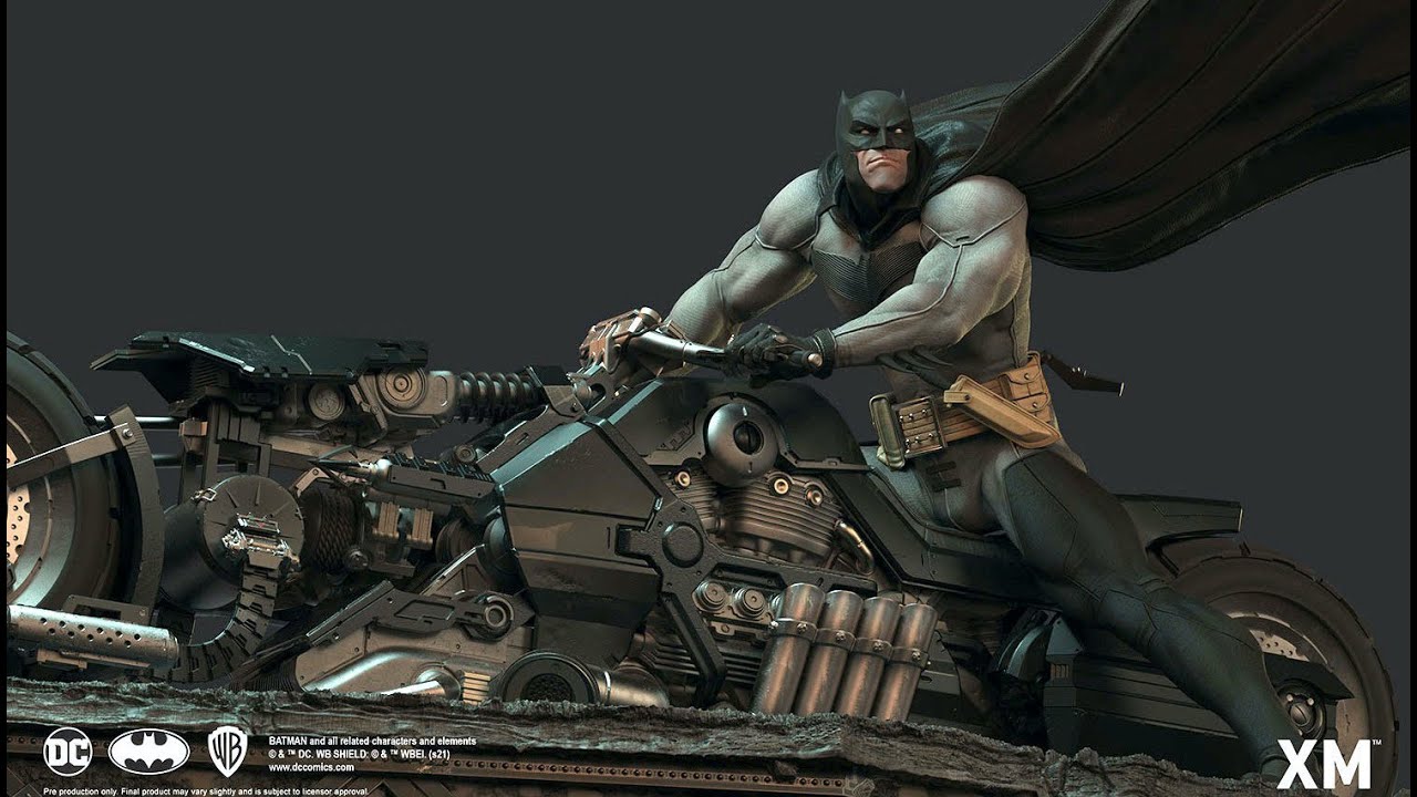 1/4 Scale Batman: White Knight Batcycle Edition(バットマン