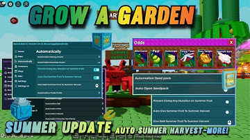 Grow a Garden Script GUI Pastebin | AUTO EVENT SUMMER DUPE SEED PET SPAWNER *NO KEY*
