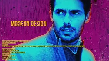 Modern Freeze Frame | After Effects Template | VideoHive 25577134