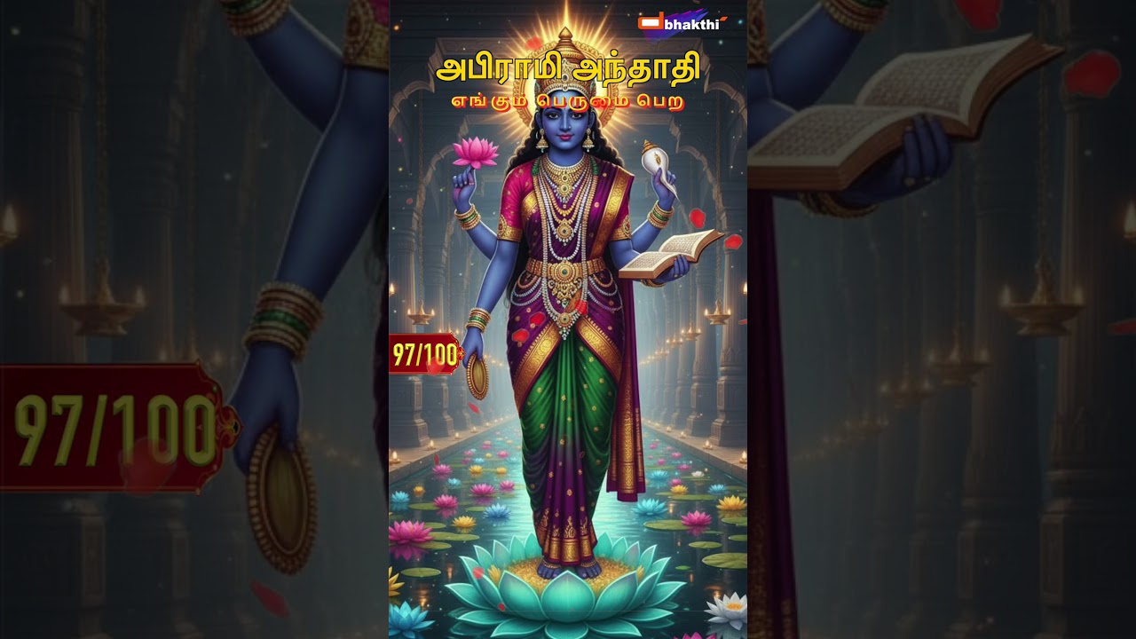 அபிராமி அந்தாதி 97– எங்கும் பெருமை பெற#tamil #god #abiramianthathi #bhakti #amman