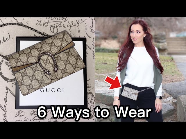 Gucci Dionysus Super Mini/6 Ways to Wear 