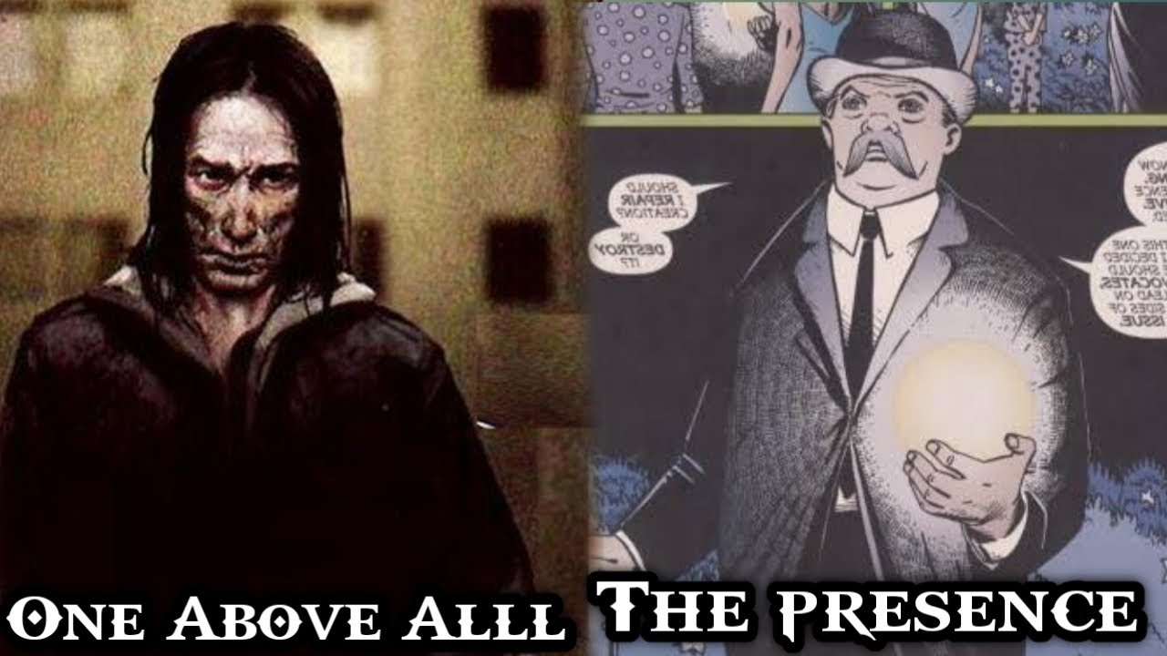 One Above ALL Vs The Presence // Marvel god vs dc god YouTube