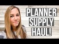 Planner Supply Haul! Unboxing my Recent Orders from Amazon, The Happy Planner and Archer & Olive