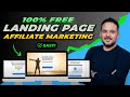 How to make a landing page for affiliate marketing stepbystep