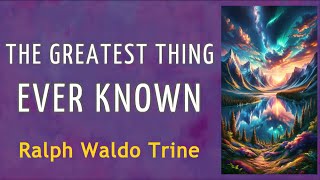 THE GREATEST THING EVER KNOWN - Raph Waldo Trine - AUDIOBOOK