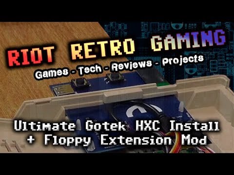 Ultimate Gotek HXC Install + Floppy Extension Mod